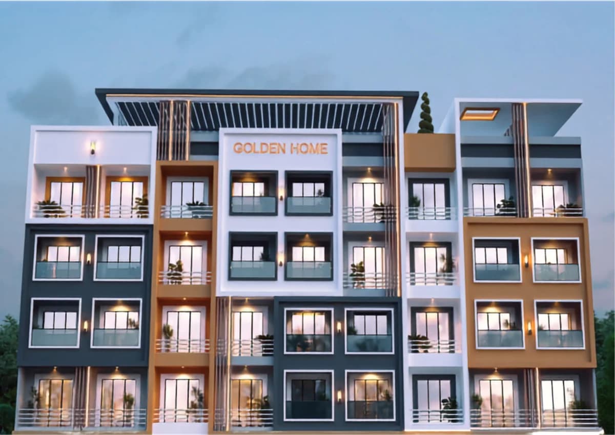 Golden Home project exterior