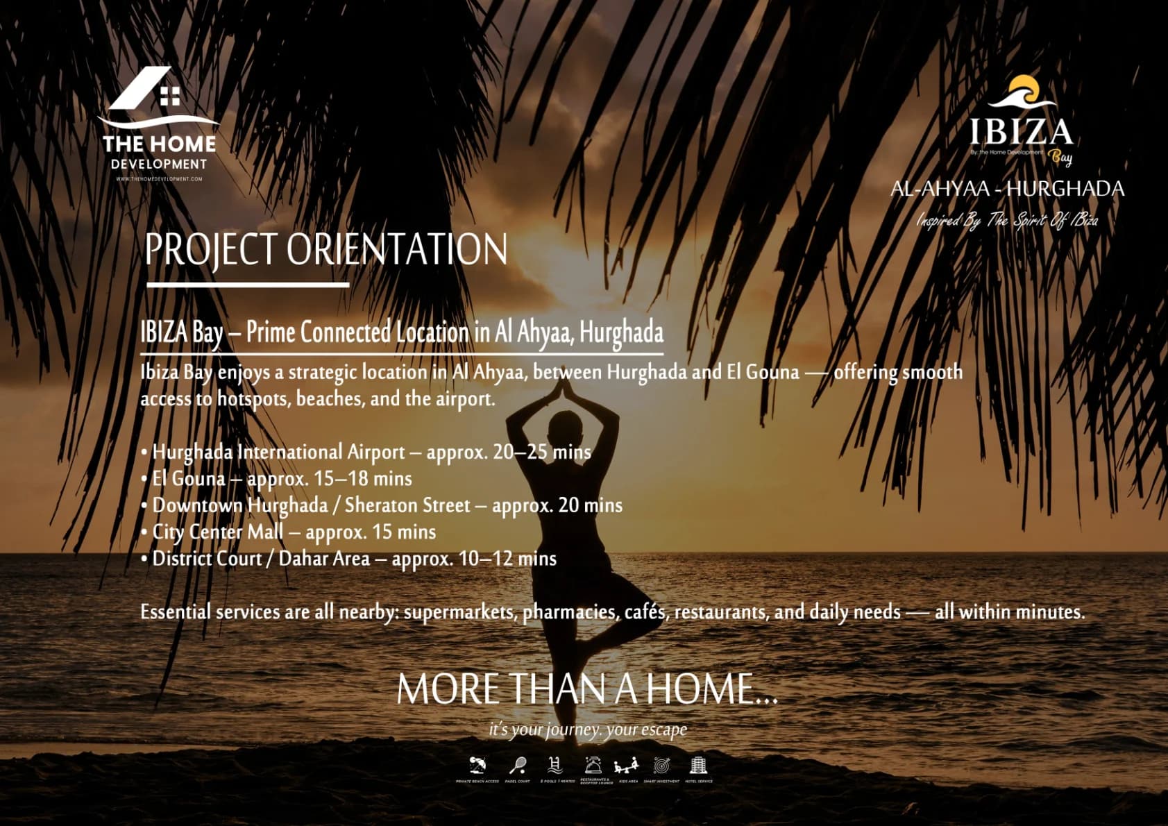 Ibiza Bay location and orientation
