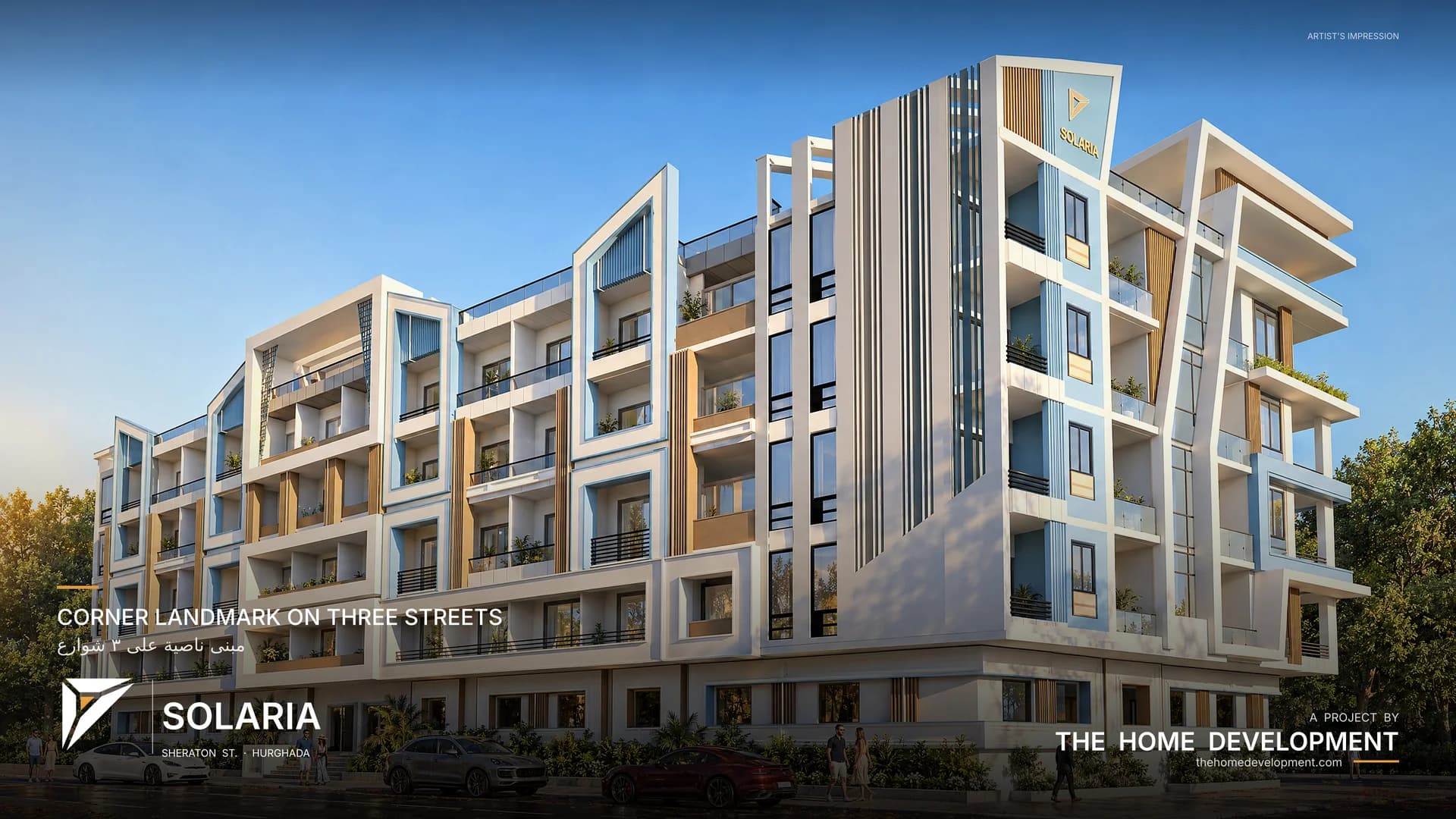 SOLARIA Sheraton boutique residential development in Hurghada