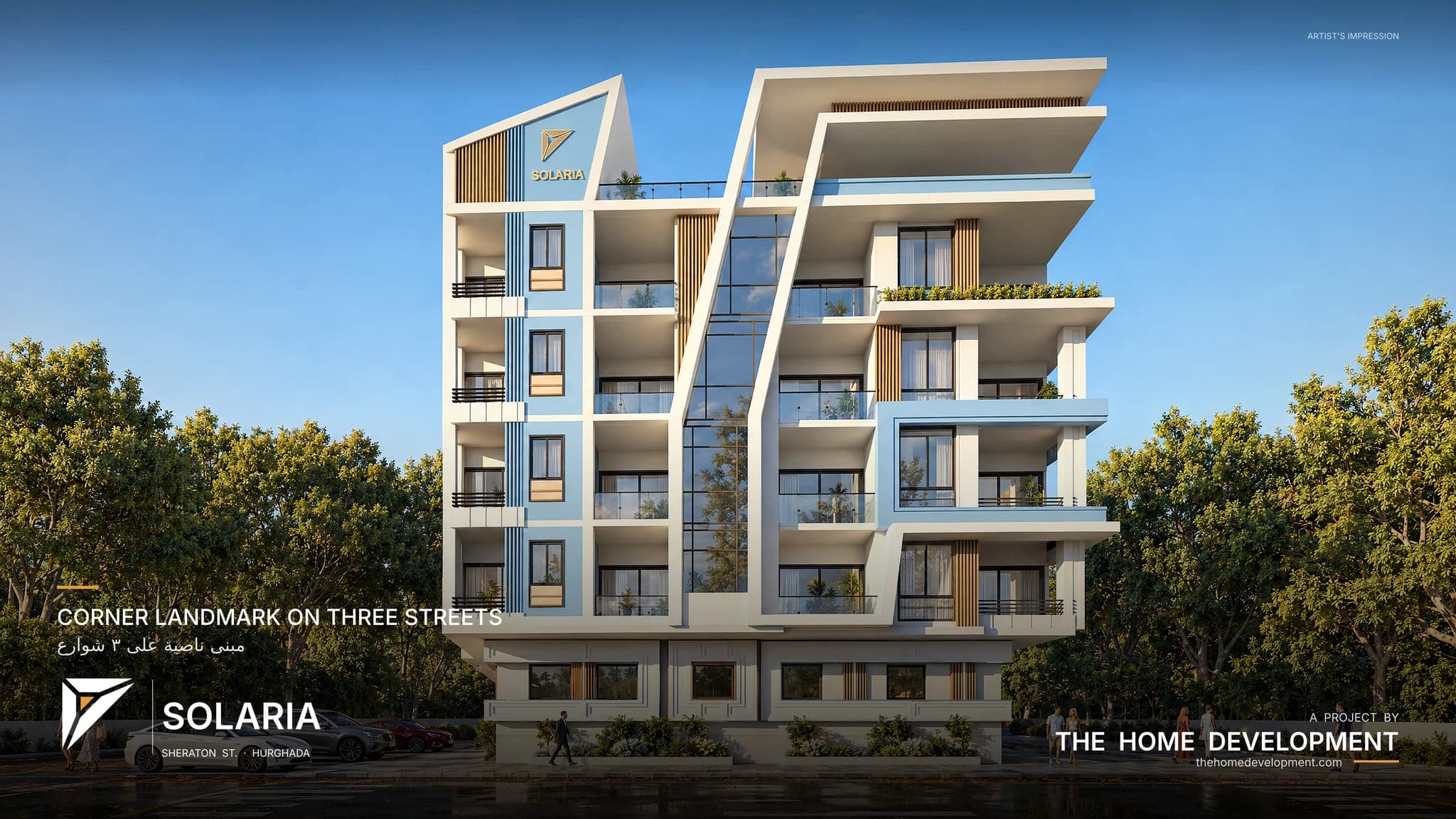 SOLARIA Sheraton boutique residential development in Hurghada