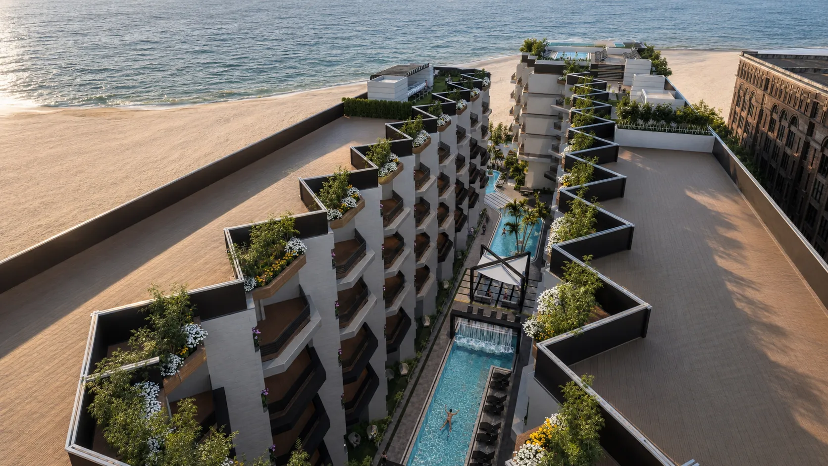 Ibiza Bay 3D render 10