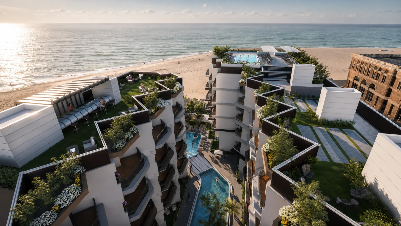 Ibiza Bay 3D render 18