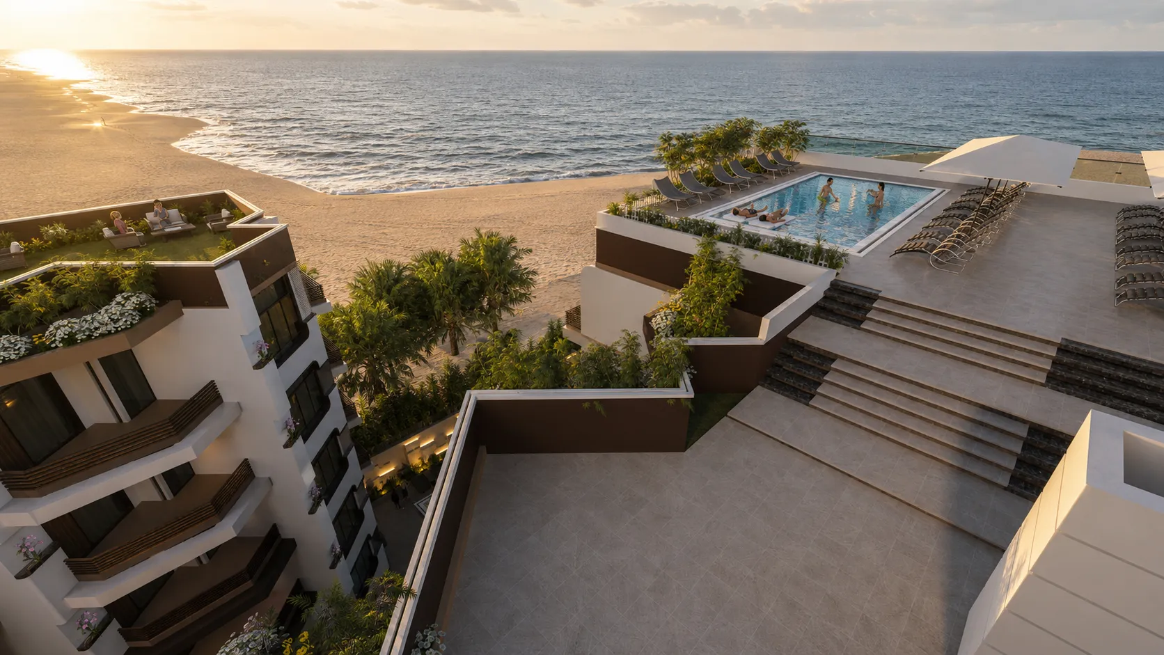 Ibiza Bay 3D render 20