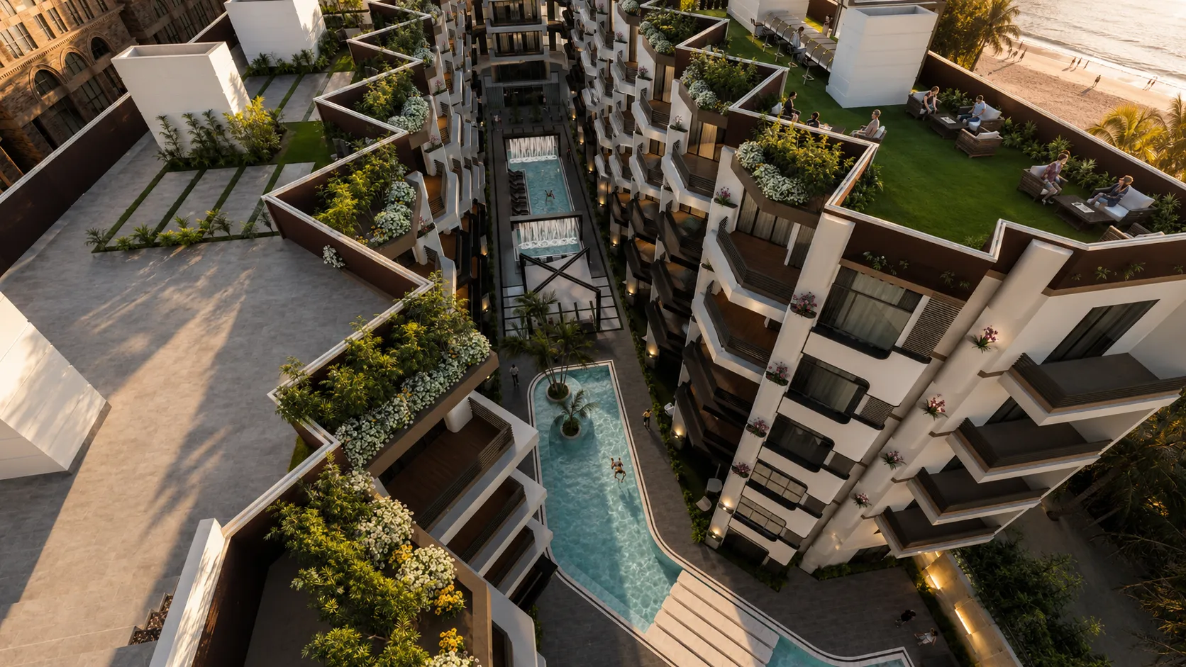 Ibiza Bay 3D render 21
