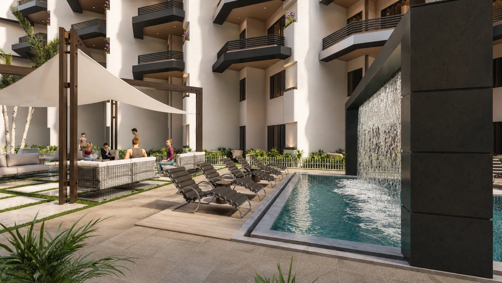 Ibiza Bay 3D render 22